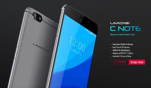 UMIDIGI C Note