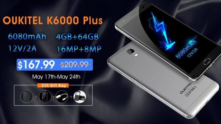 Oukitel K6000 Plus