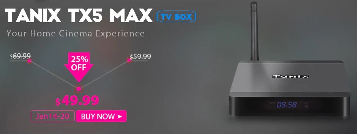 TANIX TX5 Max