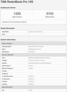 RedmiBook Pro 15