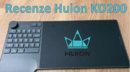 video recenze Huion KD200