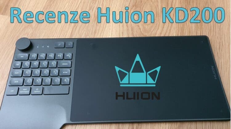 video recenze Huion KD200