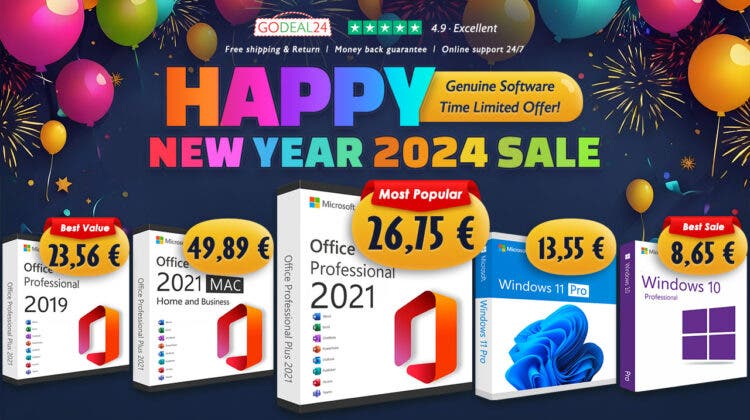 Godeal24 New Year Sale