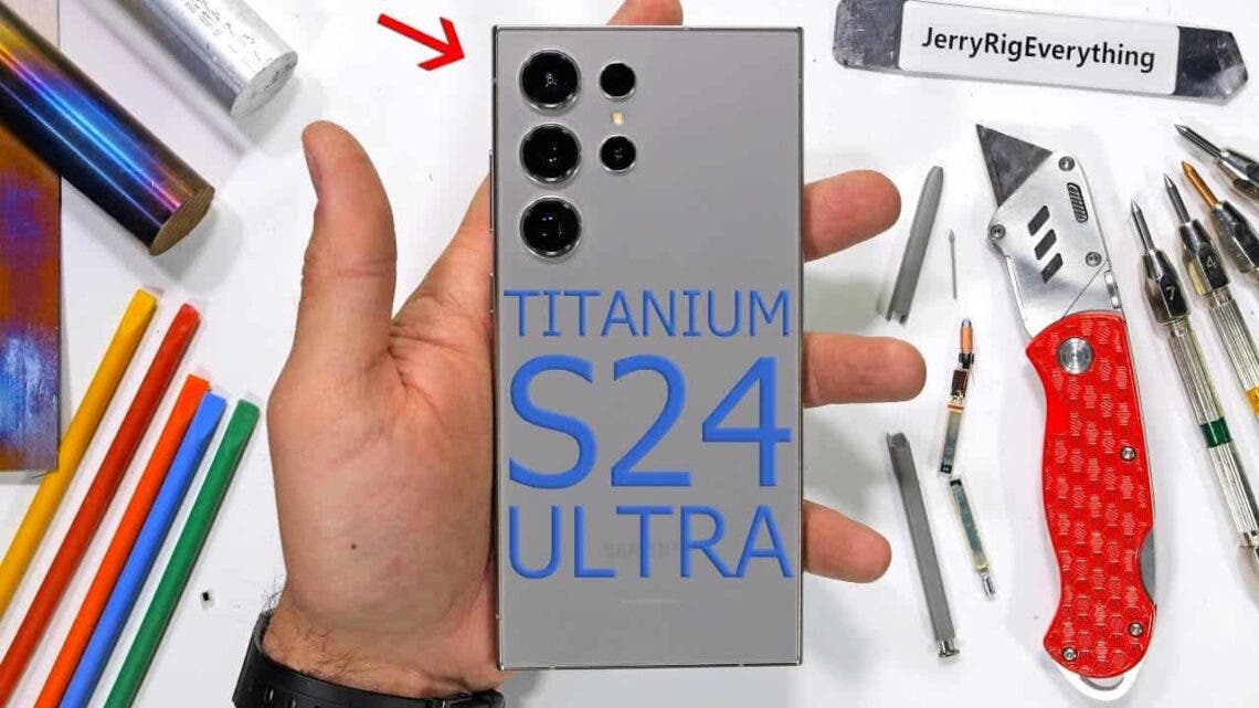Test odolnosti Samsung Galaxy S24 Ultra