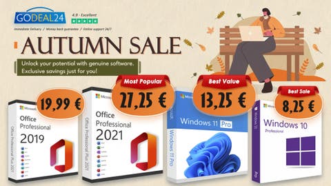 Godeal24 Autumn Sale