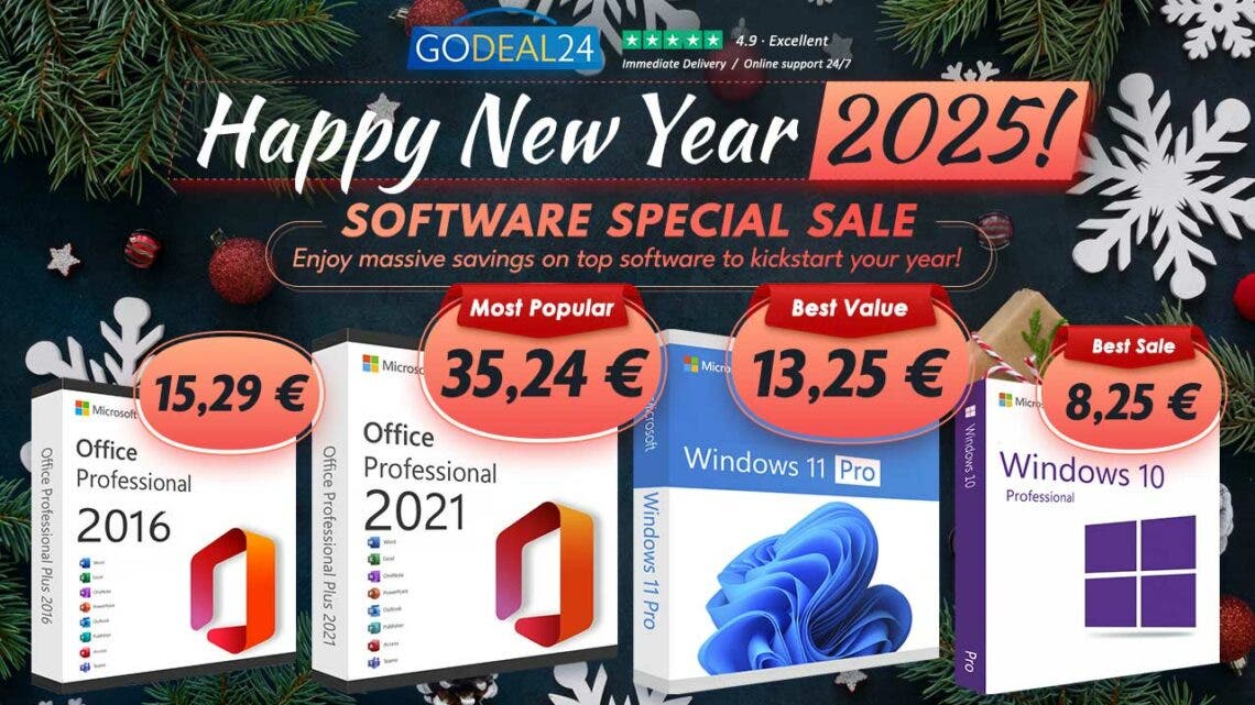 Godeal24 2025 New Year Sale