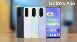 Samsung Galaxy A36 design