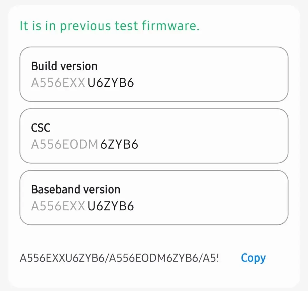 Galaxy A55 One UI 7