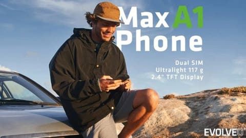 Tlačítkový telefon EVOLVEO MaxPhone A1