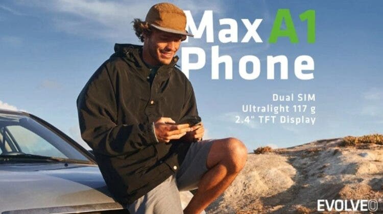 Tlačítkový telefon EVOLVEO MaxPhone A1