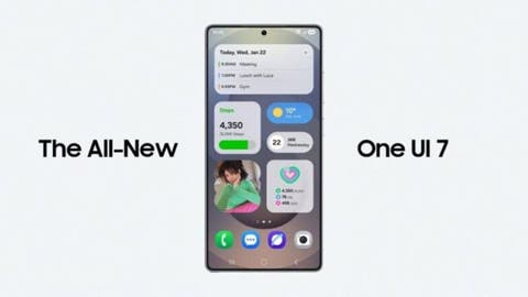 Aktualizace One UI 7 pro Galaxy S24