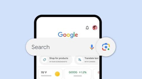Widget Google vyhledávání