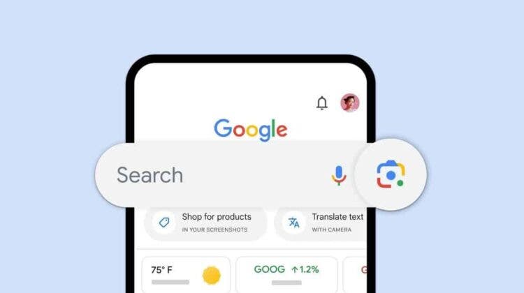 Widget Google vyhledávání