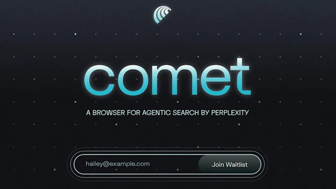 AI prohlížeč Comet