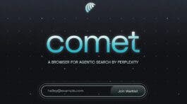 AI prohlížeč Comet