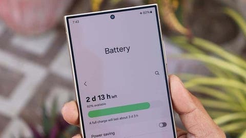Samsung Galaxy skrytá nastavení baterie