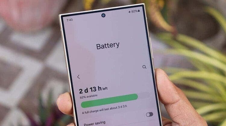 Samsung Galaxy skrytá nastavení baterie