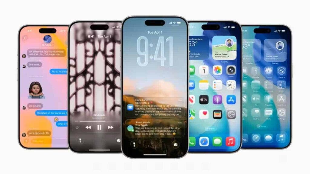 iOS 26 Liquid Glass