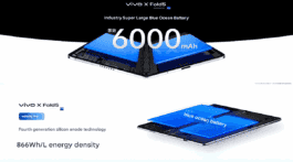 Vivo X Fold5 6 000 mAh