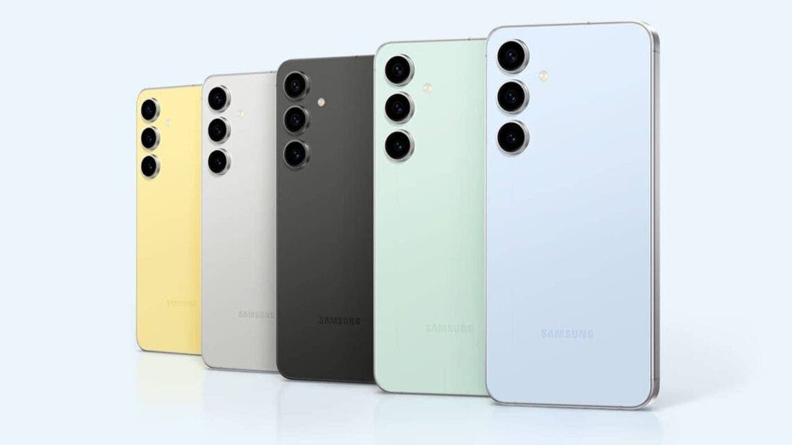 Galaxy S25 FE design