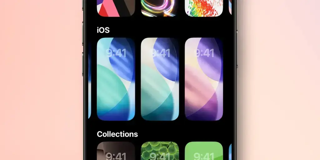 iOS 26 beta tapety