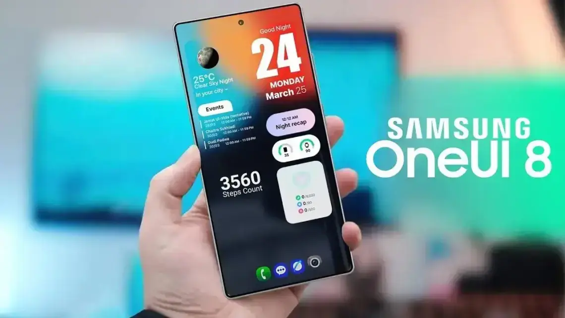 One UI 8 zamčené obrazovky