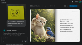 Google Gemini Storybook pohádky