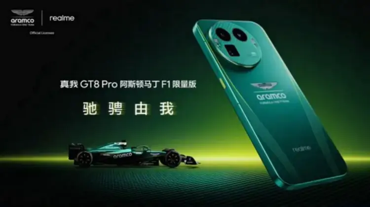Realme GT 8 Pro Aston Martin F1 Edition