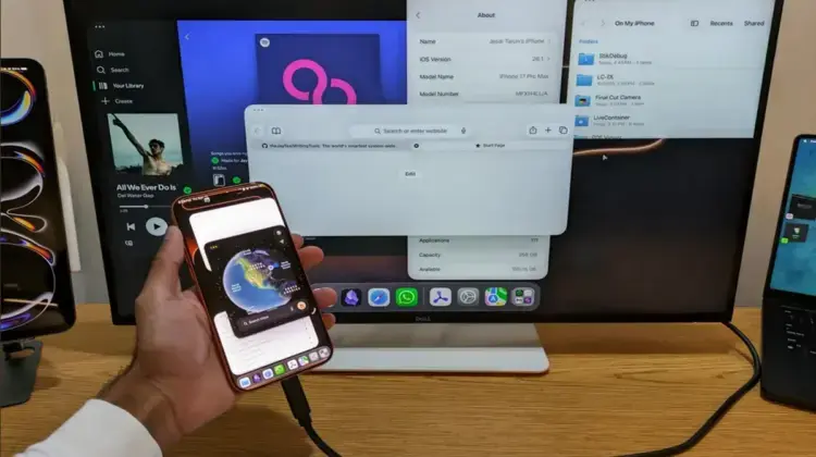 iPadOS 26 iPhone 17 Pro Max