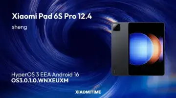 Xiaomi Pad 6S Pro 12.4 HyperOS 3